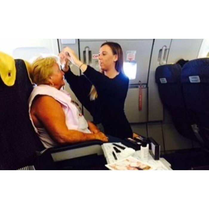MONARCH BEAUTY EVENT AT 37,000 FT.