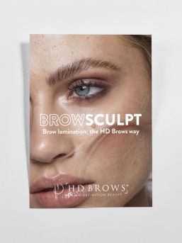 BrowSculpt Poster A4 HD Brows