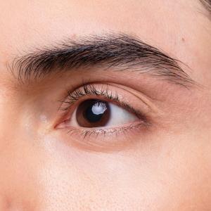 Male model eye close up