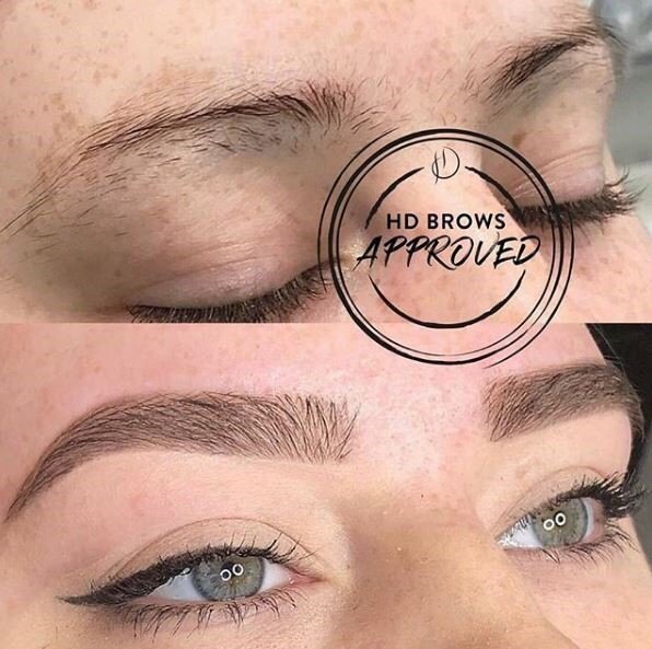 HD BROWS BEFORE & AFTERS