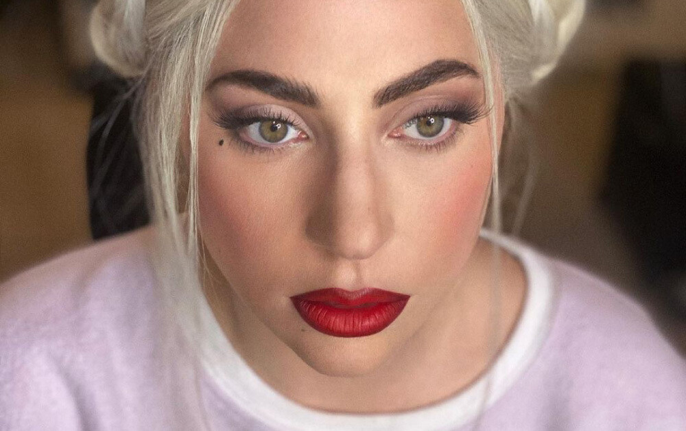 Photo of Lady Gaga's make up