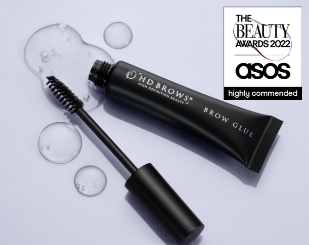 brow glue spoolie asos beauty award highly commended